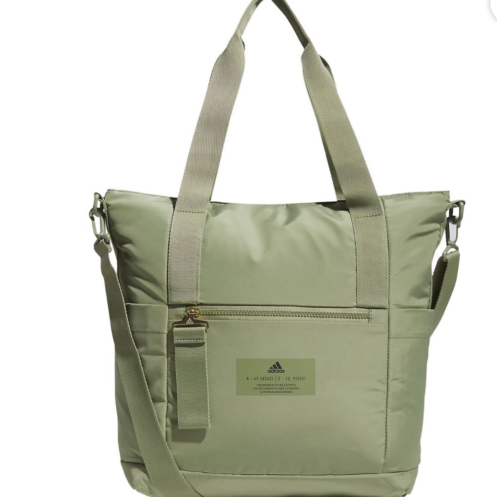 Adidas Olive Green Tote Bag